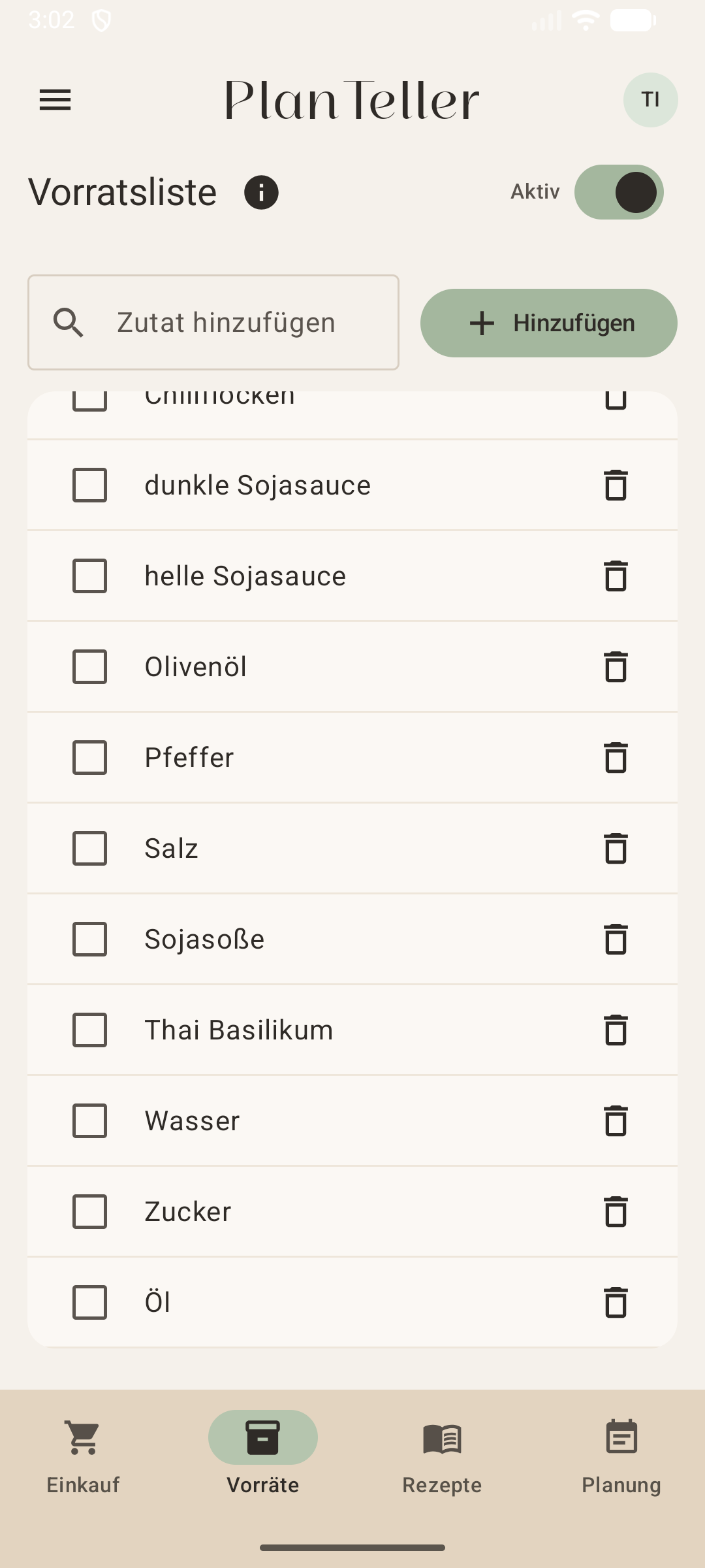 PlanTeller App Impression vier